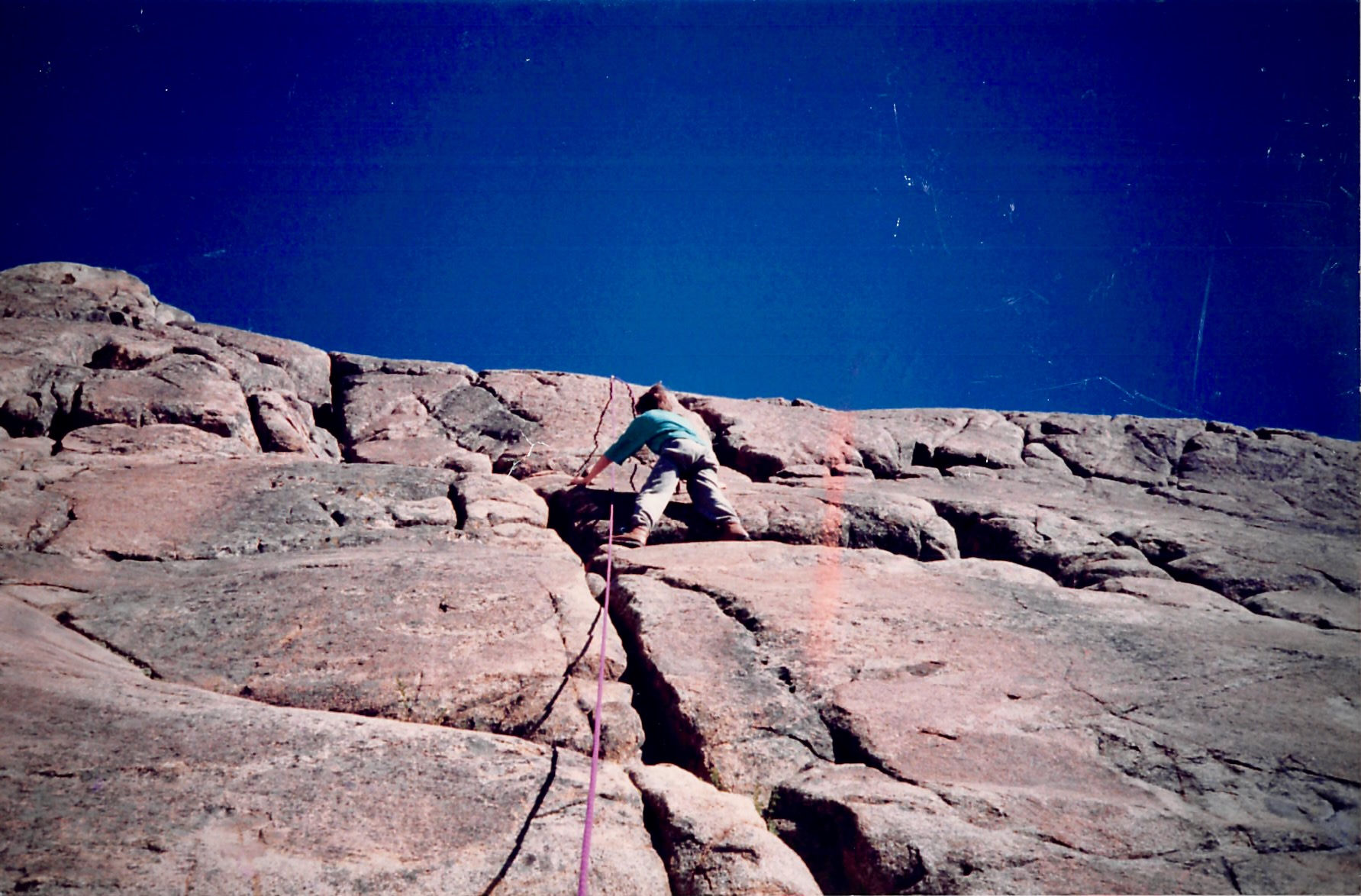 Rock climbing